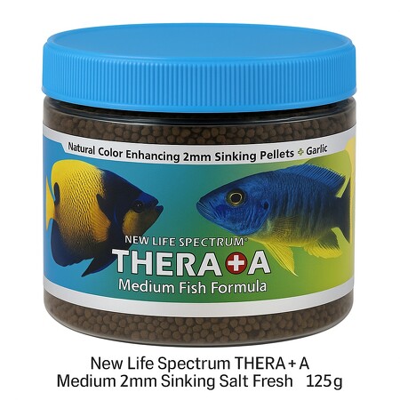 New Life Spectrum - Thera-A Medium  2mm Sinking Salt/Fresh  - 125g