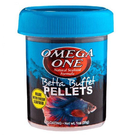 Omega One Betta Buffet Pellets 1oz (28Gr.)
