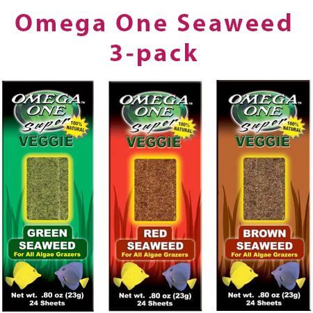Omega One Seaweed 3-pack