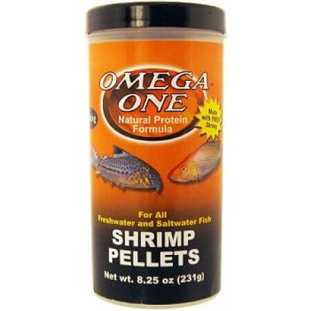 Omega One Shrimp Pellets 8.25oz (231Gr.)