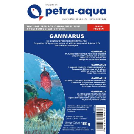 Petra Aqua Gammarus Diepvries 100Gr.