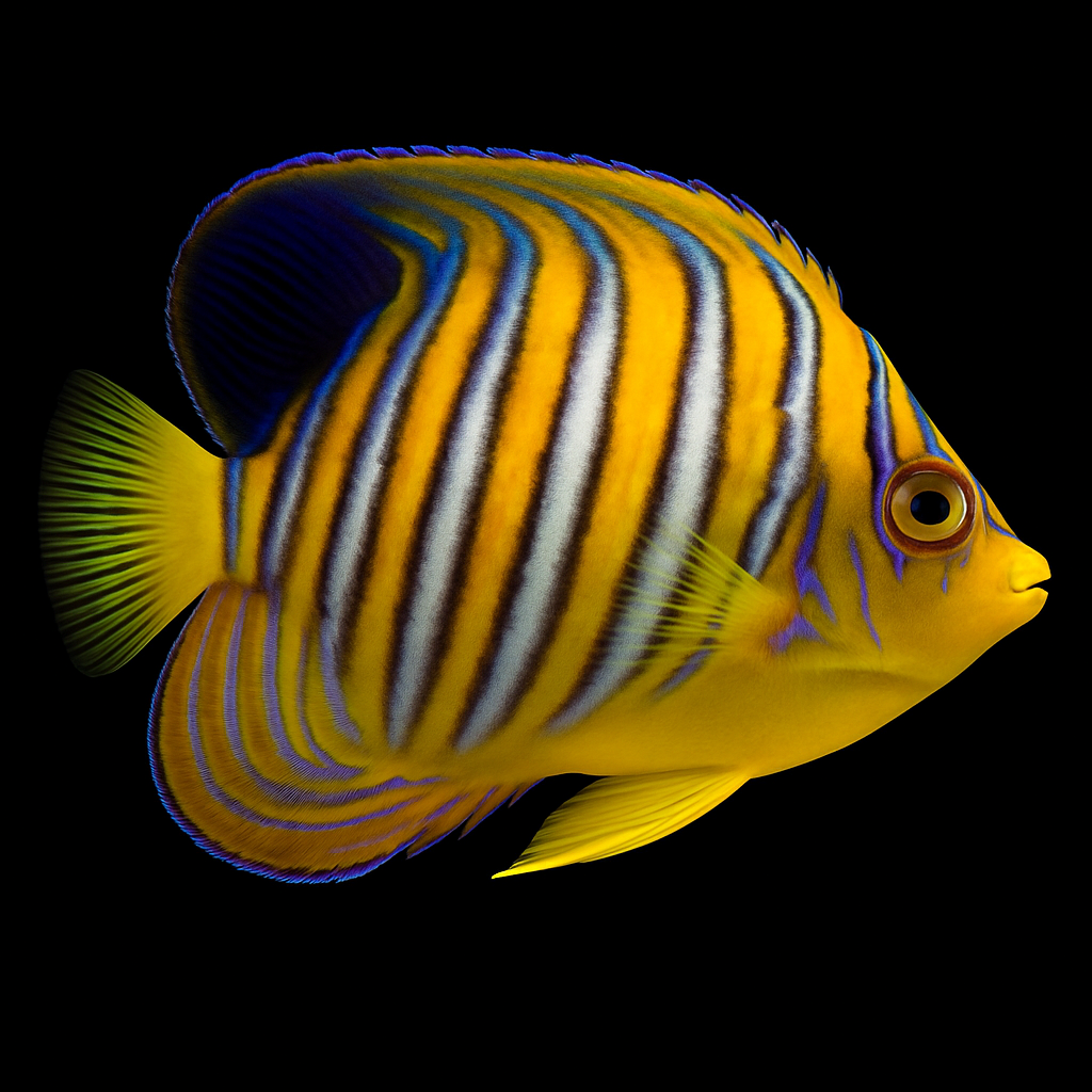 Pygoplites diacanthus (Red Sea) (Regal Angelfish) L