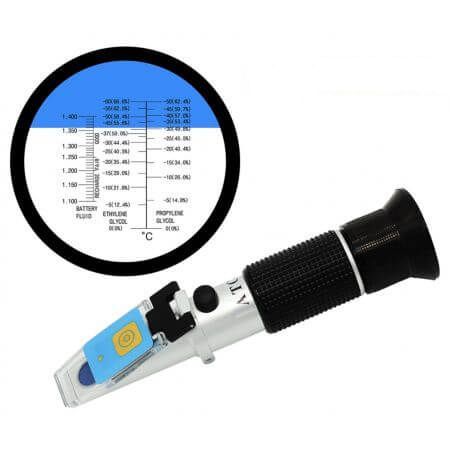 Refractometer LED ATC met luxe case (Tweedekans)