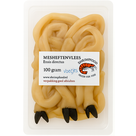 Shrimpfood Mesheftenvlees voetjes - 100 g