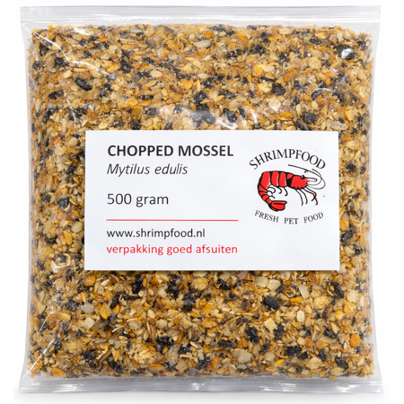 Shrimpfood - Mosselvlees Chopped - 500 g