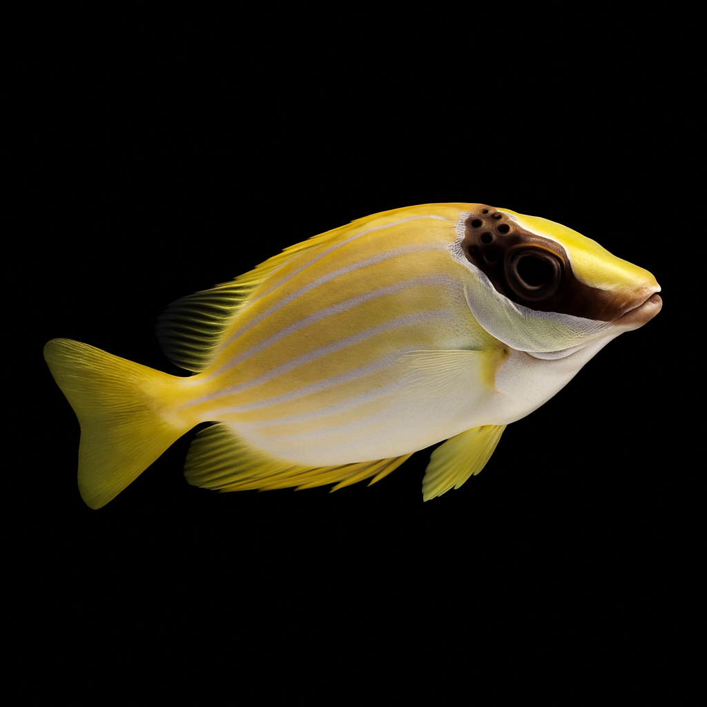 Siganus puellus (Masked Spinefoot) M