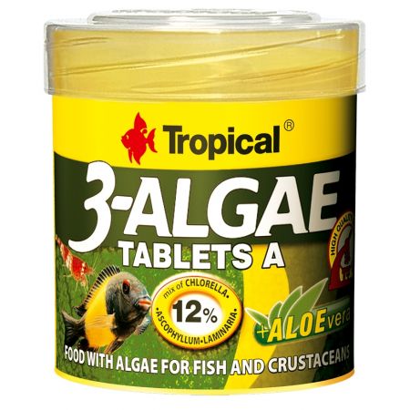 Tropical 3-Algae Tablets A (50ml/36g)