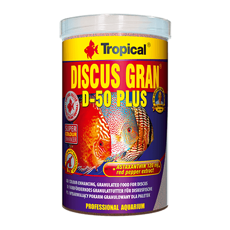 Tropical Discus granulaat + D-50 plus granulaat - 1000 ml.
