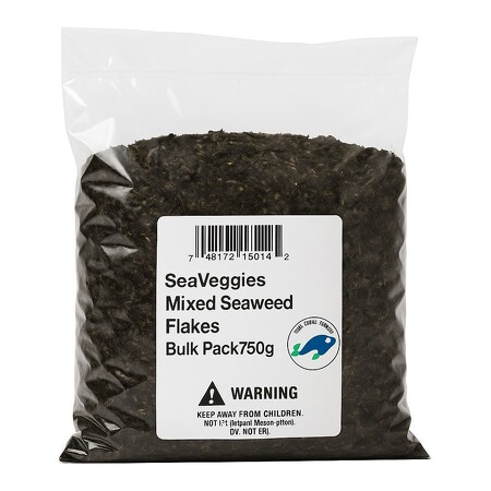 Two little fishies - SeaVeggies Mixed Seaweed Flakes - 750 g (Bulk pack)