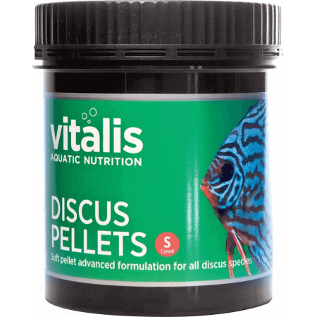 Vitalis Discus Pellets 1.5 mm 120 g afbeelding