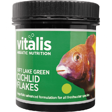 Vitalis Rift Lake Cichlid Flakes - Green