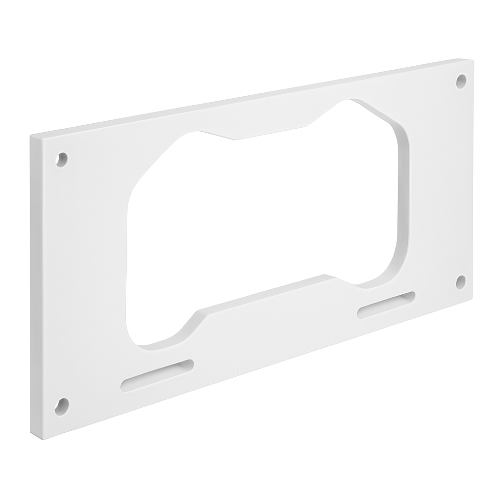 Adaptive Reef - Controller Cabinet DŌS Faceplate - Wit - Double Slat