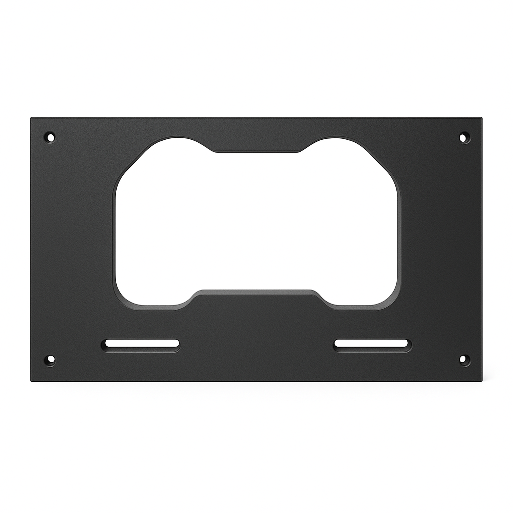 Adaptive Reef - Controller Cabinet DŌS Faceplate - Zwart - Double Slat