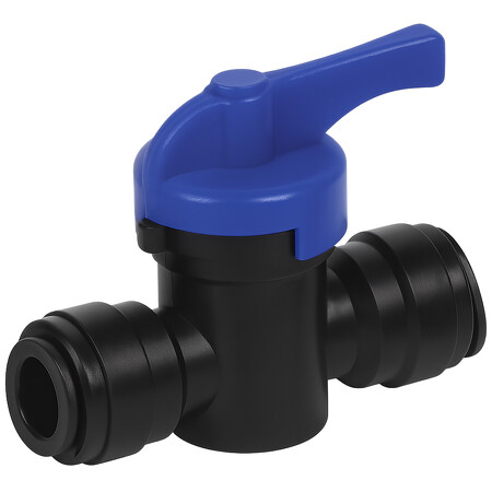 Afsluitkraan met rechte koppeling – 6 mm RO-slang