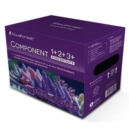 AquaForest Aquaforest Component 1+, 2+, 3+ Concentrate 3x1l
