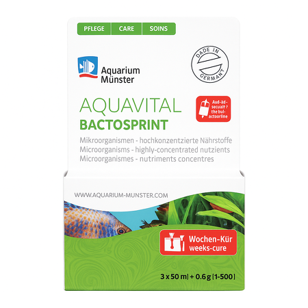 Aquarium Munster - AQUAVITAL BACTOSPRINT voor tot 100 l