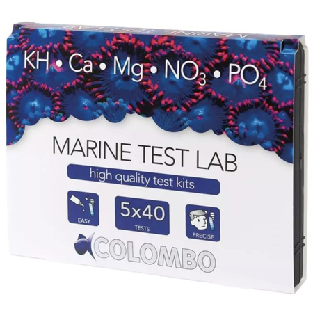 Colombo Marine Testlab KH-CA-MG-NO3-PO4