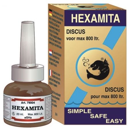 eSHa - Hexamita - geneest gatenziekte bij Discus en cichliden afbeelding
