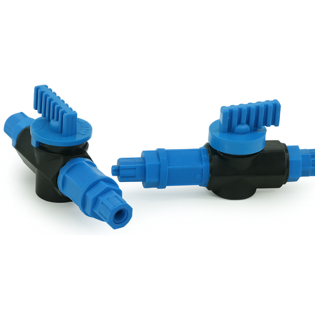 GroTech Kogelkraanset, aansluiting 6/8 mm, 1 stuk, ventiel