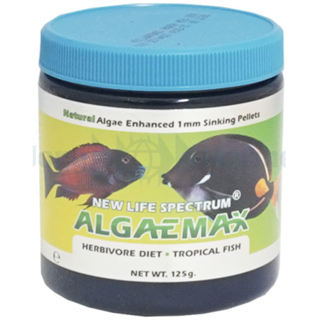 New Life Spectrum AlgaeMAX 1mm Algae Enhanced Pellet Tropical - 125g