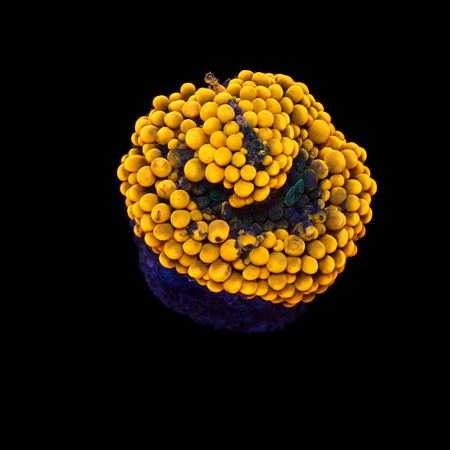 Ricordea Florida Orange Frag (Ong. 2-3 cm) WYSIWYG (1776005373687)