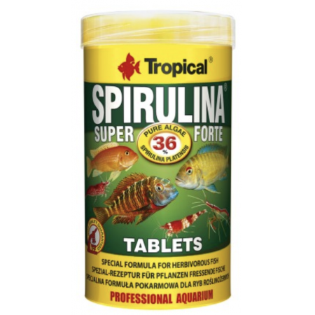 Tropical Spirulina 36% Tablets 250 ml
