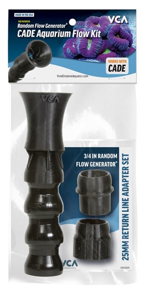 VCA CADE Flow Kit with 3/4in Random Flow Generator and 25mm Pipe Adapters