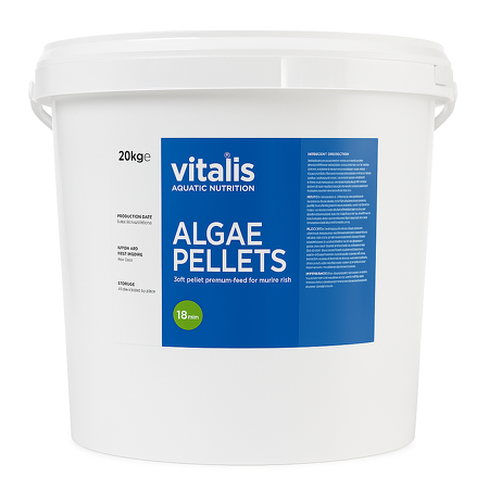 Vitalis - Algae Pellets 4mm - 18kg