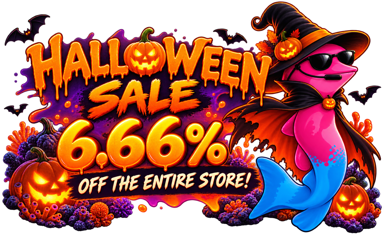 Ocean Store Halloween-sale!